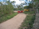 Running trails at the river